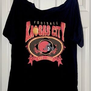 Kansas City Chief  NFL T-Shirt 
NEW black team logo
2025 football season